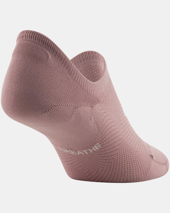 Women's UA Breathe Lite Ultra Low Liner Socks 6-Pack, Pink, pdpMainDesktop image number 18